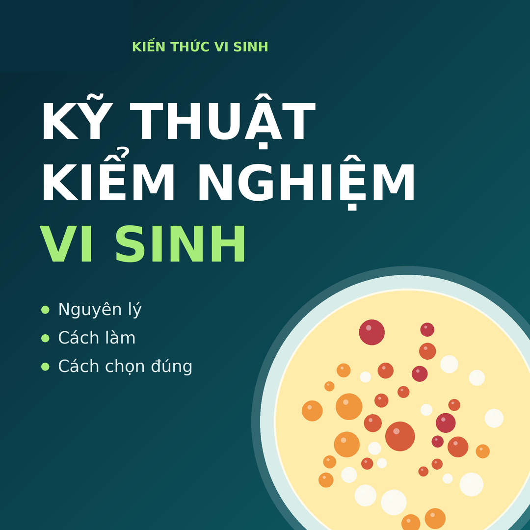 CÁC KỸ THUẬT KIỂM NGHIỆM VI SINH VẬT: NGUYÊN LÝ, CÁCH LÀM VÀ CÁCH CHỌN ĐÚNG - Phần 2